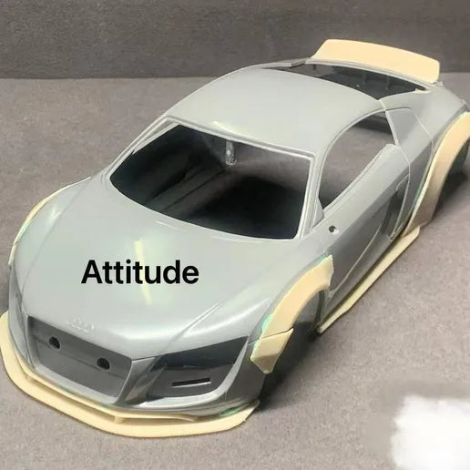 Audi R8 Liberty Walk Widebody for Revell