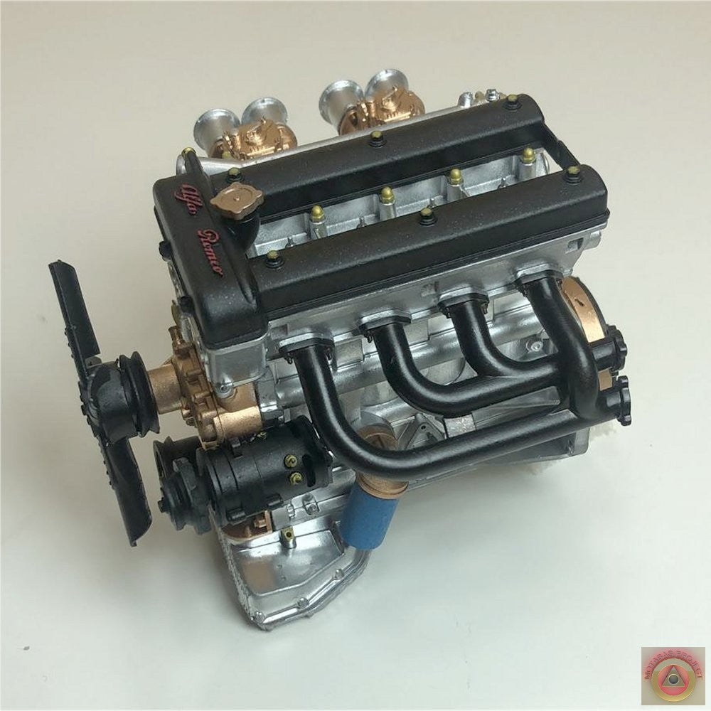 Alfa Romeo Twincam Bialbero Engine Resin