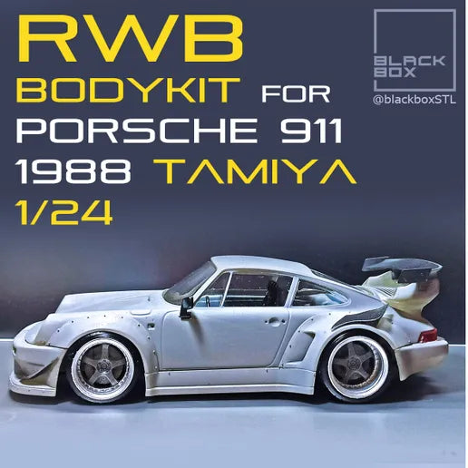 Porsche 911 Turbo '88 Rauh Welt RWB Bodykit for Tamiya