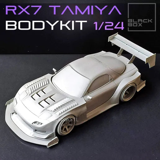 Mazda RX-7 Time Attack bodykit for Tamiya