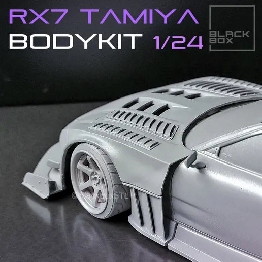 Mazda RX-7 Time Attack bodykit for Tamiya