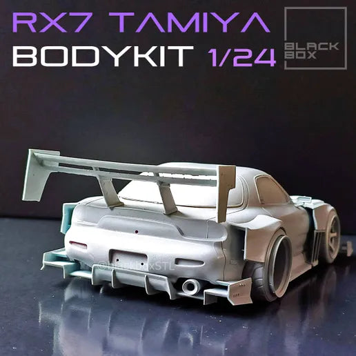Mazda RX-7 Time Attack bodykit for Tamiya