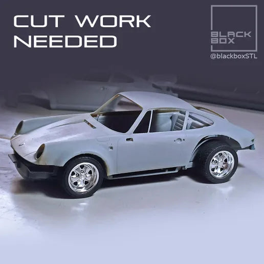 Porsche 911 Turbo '88 Rauh Welt RWB Bodykit for Tamiya