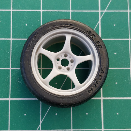 Rays Gram Lights 57C 18" wheels with Advan Tires | 3d print, Resin, revolfe, scale model, schnitzer, wheel | Speedstar Models