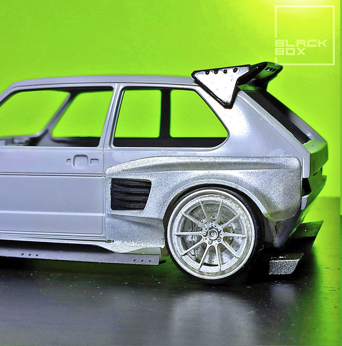 Volkswagen Golf MK1 Widebody kit Resin scale model cars for Revell