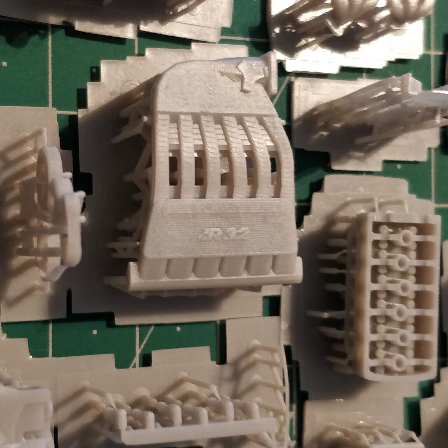 Volkswagen Golf R32 V6 Engine Resin