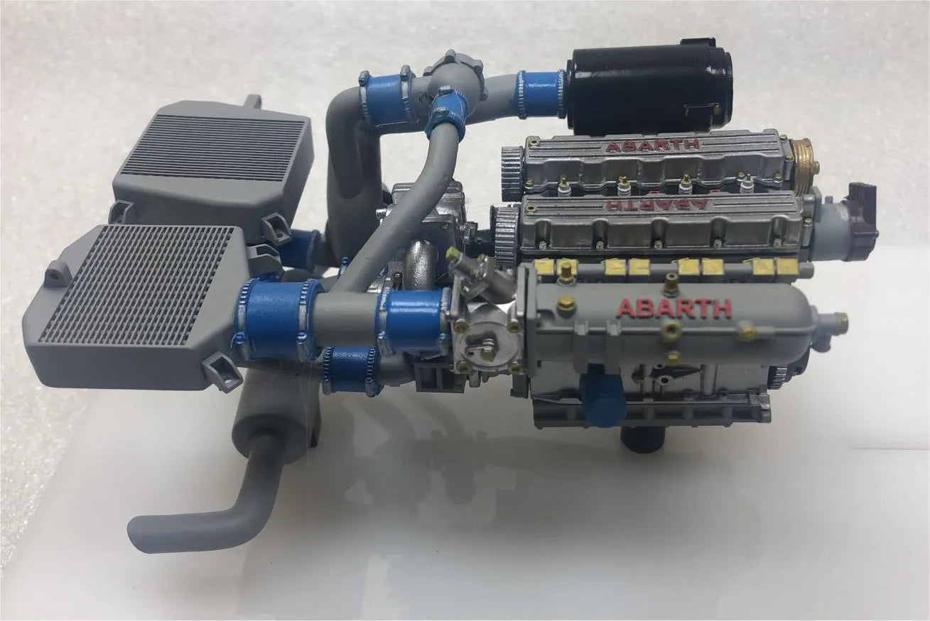 Lancia Delta S4 Group B Rally Engine Resin