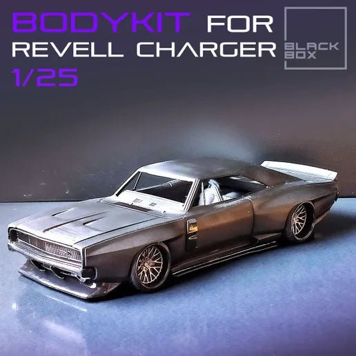 Dodge Charger '68 Widebody kit for Revell