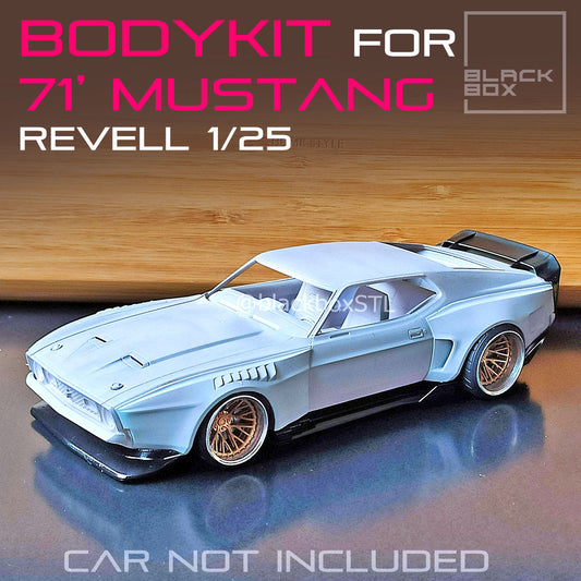 Ford Mustang '71 Widebody kit for Revell