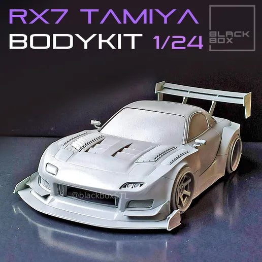 Mazda RX-7 Time Attack bodykit for Tamiya