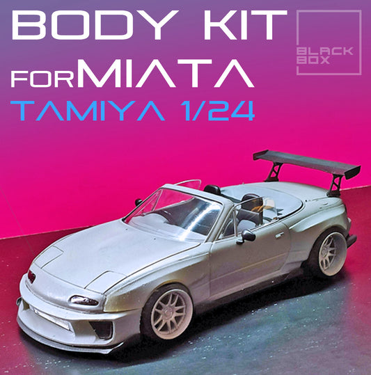 Mazda Miata MX-5 NA widebody kit for Tamiya