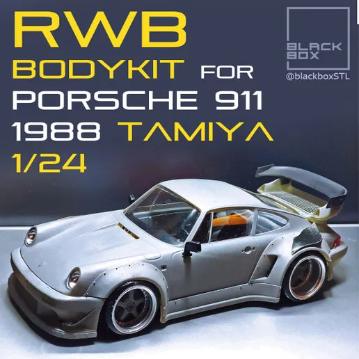 Porsche 911 Turbo '88 Rauh Welt RWB Bodykit for Tamiya