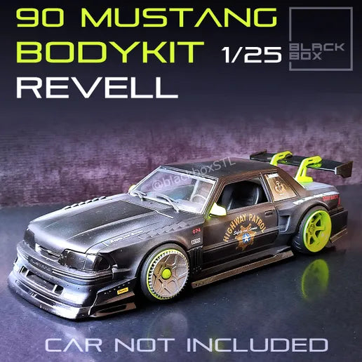 Ford Mustang '90 widebody kit for Revell 1:25