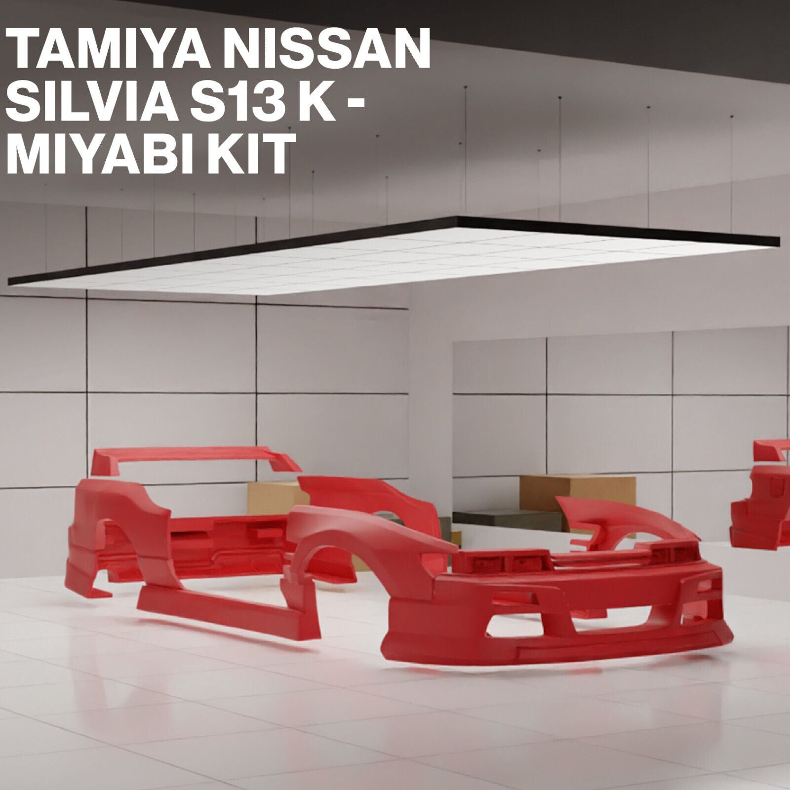 Nissan Silvia S13 Spirit Rei Miyabi Widebody kit | 3d print, bodykit, miyabi, nissan silvia, Resin, rps13, scale model, silvia s13, spirit rei | Speedstar Models