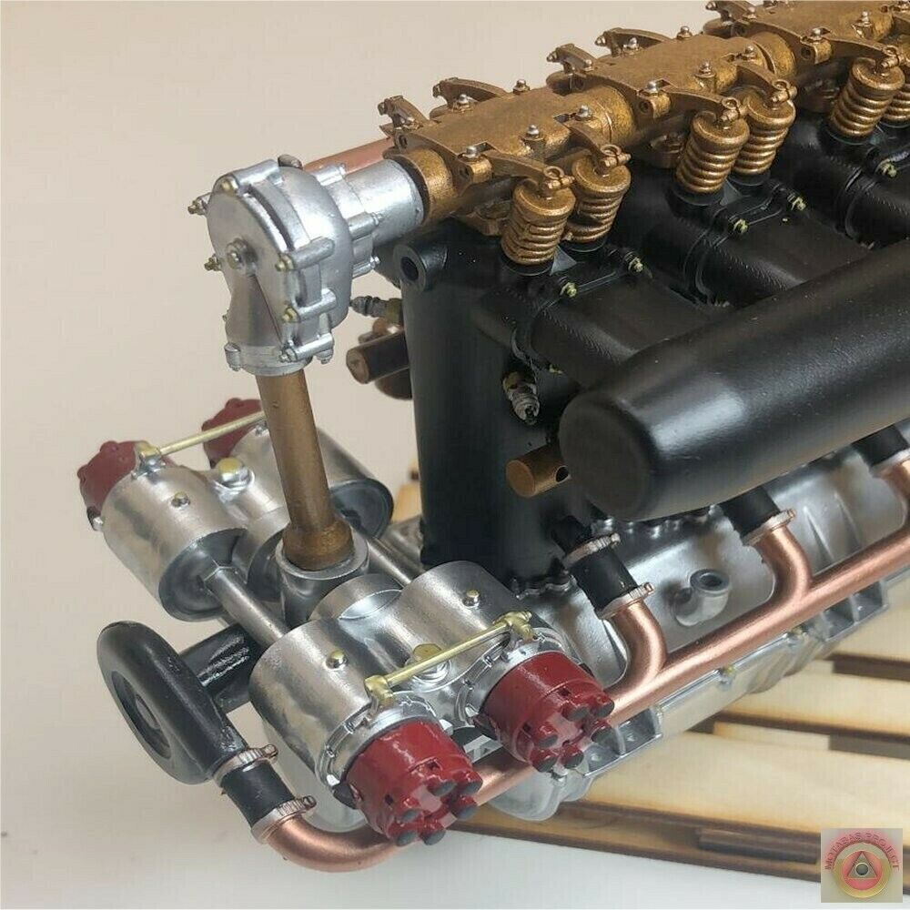 Fiat Mefistofele Engine Resin