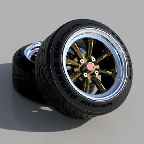 SSR Watanabe RS R-Type 14" with Toyo Proxes Tires | 3d print, Resin, scale model, ssr, watanabe, wheel | Speedstar Models