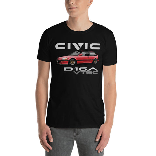Honda Civic EF Vtec B16A JDM Kanjo T-Shirt | Speedstar Models