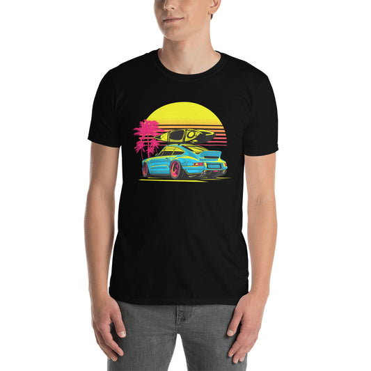 California Porsche 911 Sunset Car Unisex T-Shirt | Speedstar Models