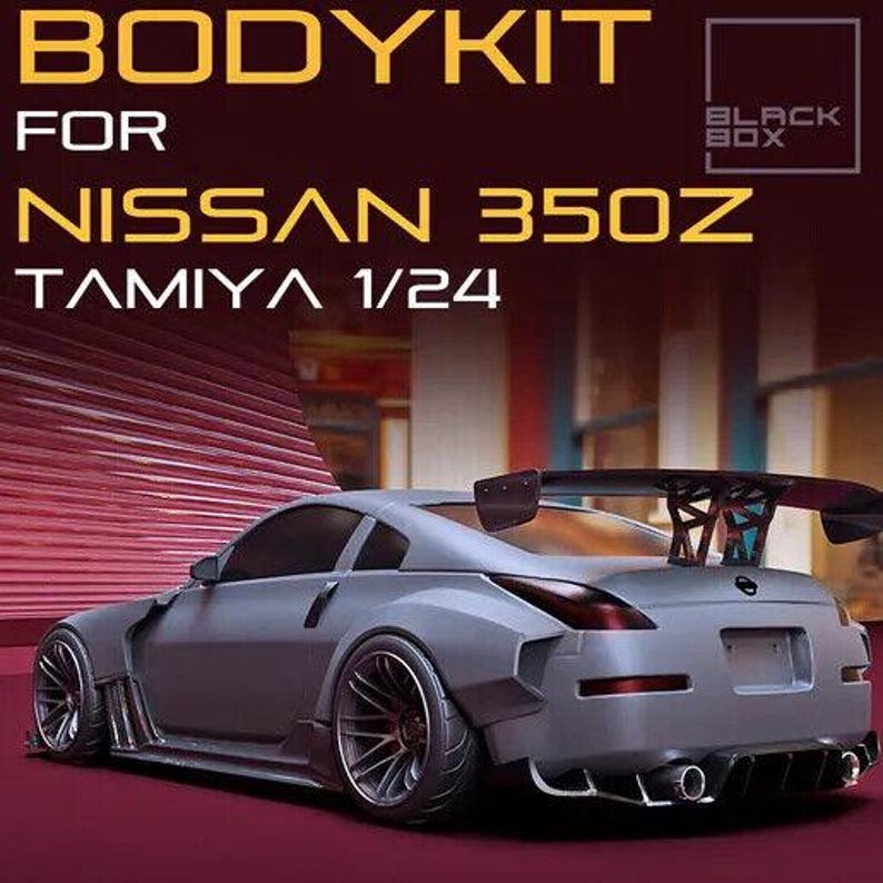Nissan 350Z Widebody kit for Tamiya 4 Nissan 350Z Widebody kit for Tamiya Speedstar Models 4