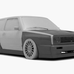 Volkswagen Golf MK2 Pandem Widebody kit Volkswagen Golf MK2 Pandem Widebody kit Speedstar Models