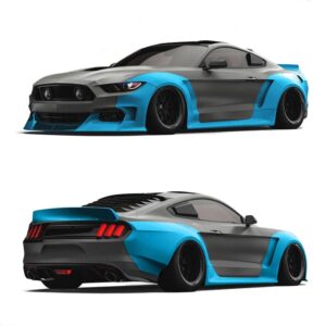 Ford Mustang 2015-17 S550 Clinched Widebody kit Ford Mustang 2015-17 S550 Clinched Widebody kit Speedstar Models