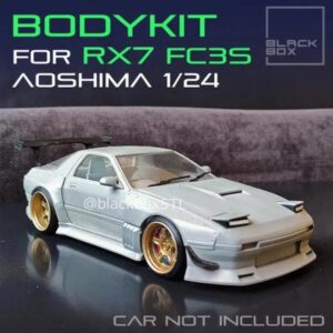 Mazda RX-7 FC3 widebody kit for Aoshima Mazda RX-7 FC3 widebody kit for Aoshima Speedstar Models